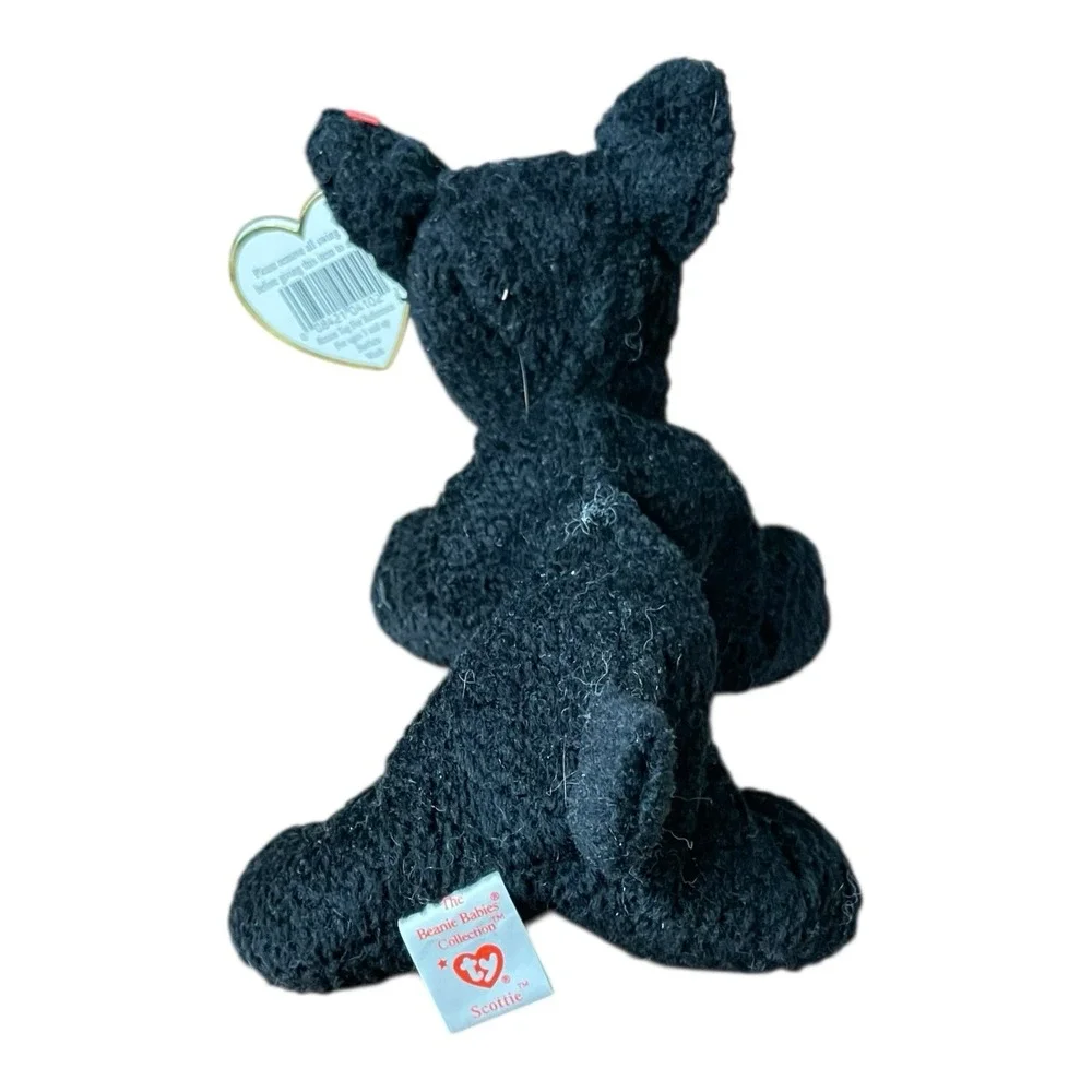 Ty Beanie Baby Scottie - MWMT (Dog Terrier 1996)‎